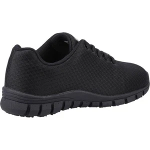 Calzado ocupacional Safety Jogger Kassie O1 SRC negro talla 10,5 Reino Unido - Imagen 1 de 2
