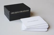 Brian Eno / Peter Schmidt - Oblique Strategies Cards - New