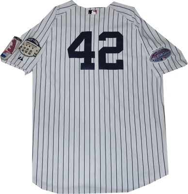 New York Yankees Mariano Rivera Auténtico 2008 Majestic Jersey Parche Nuevas Etiquetas 56 Foto 1 de 4