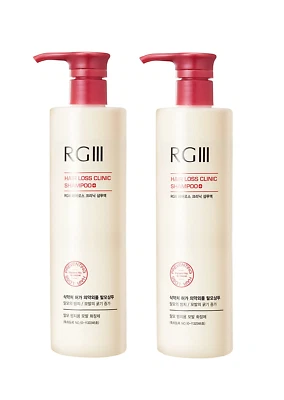 RGIII RG3 HAIR LOSS CLINIC SHAMPOO Red ginseng USA AUTHORIZED DEALER Free gift - Image 1 of 4