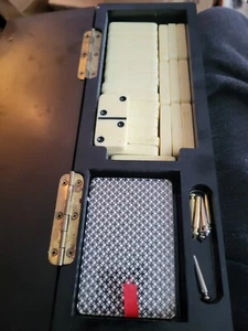 Vintage Biklite Dominos & Cribbage Game Set (Gently Used) - Picture 1 of 6