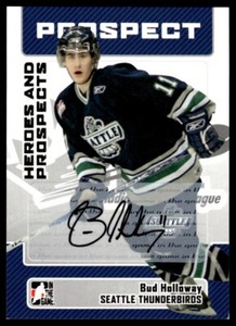 2006-07 In The Game Heroes and Prospects Autographs BUD HOLLDWAY