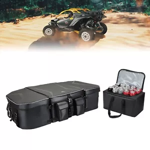For Can-Am Maverick R 2024+ UTV Leakproof Ice Cooler Bag Rear Cargo Storage Bag - Picture 1 of 12