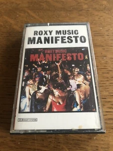 Original Album Cassette - Roxy Music - Manifesto - EG Records 1979 - Picture 1 of 4