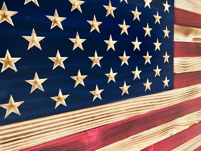 Handcrafted American Flag - Image 1 of 4