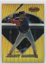 1996 Bowman's Best Refractor Manny Ramirez #52