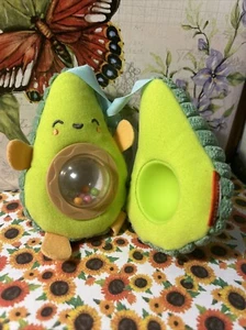 Skip Hop Farmstand Avocado Interactive Rattling Stroller Toy Chime Plush Baby - Picture 1 of 6