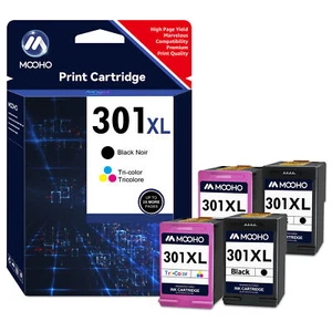 Tinten Patronen kompatibel zu HP 301 XL Deskjet 1050 2540 2050 A 3050 Envy 4500 - Bild 1 von 16