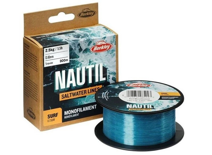 Filo da Pesca Berkley Nautil Saltwater mt 300 Surf Casting Bolentino Traina Mare - Immagine 1 di 1
