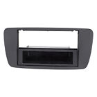 Radio bezel suitable for Seat Ibiza 6J 2008-2013 radio mounting frame with compartment 1DIN