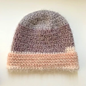 Kids New Hand Crochet (by seller) Soft Beanie Hat / Cap - Picture 1 of 1
