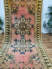 Oriental Handmade Rug - Moroccan Old Vintage Wool Antique Rug