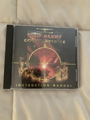 Command And Conquer Red Alert Counterstrike Instruction Manual Pc Cd Rom 1997 - Image 1 of 4