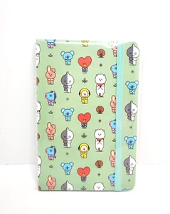 Cuaderno de tapa dura BT21 Line Friends tiempo de descanso 100 páginas 4" x 6" NUEVO Y SELLADO - Imagen 1 de 2