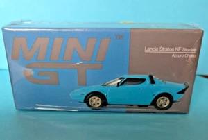 Lancia Stratos HF Stradale In Azzuro Chiaro Nuevo Modelo Mini GT.1:64. - Imagen 1 de 3