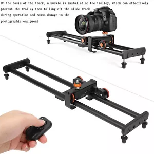 Motorized Electric Slider Dolly Demountable Video Track for Cameras Smart Phone - Picture 1 of 12