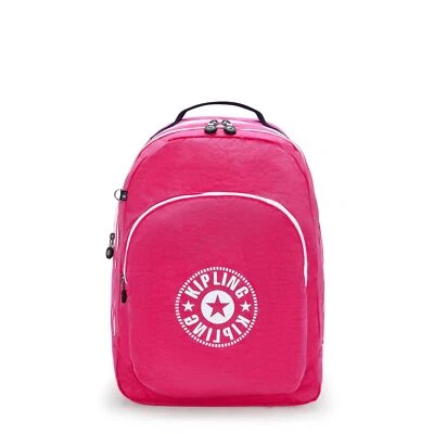 Mochila para mujer Kipling Curtis XL 11,75"" L X 17,25"" H X 8,25"" D Resort rosa C Foto 1 de 4