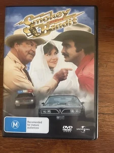 SMOKEY AND THE BANDIT DVD 1977 LIKE NEW REGION 2 + 4 - Picture 1 of 4