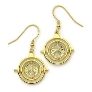 Harry Potter Ohrringe "Timer Turner" (vergoldet) - Bild 1 von 3