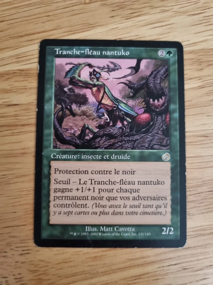 MTG - Nantuko Blightcutter - Torment - LP - French Edition - Image 1 of 2