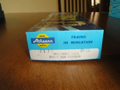 Athearn HO Scale RDC 3 Diesel Locomotive powered runs B&O Baltimore Ohio C - Image 1 of 4