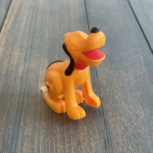 Vintage 1977 Pluto Tomy Walt Disney Productions Kunststoff Aufziehspielzeug Hund (T8) - Bild 1 von 7