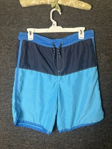 LANDS END BATHING SUIT SHORTS YOUTH BOYS LARGE 10-12 - Picture 1 of 5