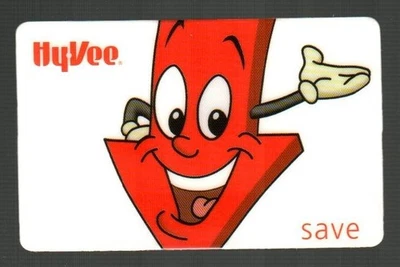 Tarjeta de regalo HY-VEE Mr. Down Arrow, Save (2005) ( $0) Foto 1 de 2