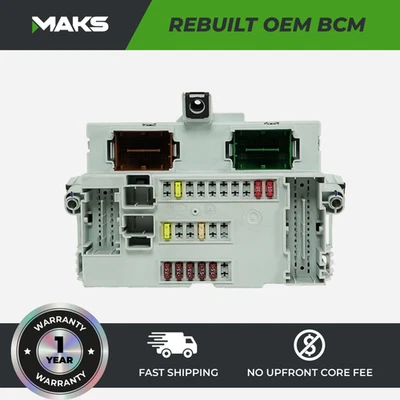 BCM 2016 Dodge Dart Rebuilt OEM Body Control Module 68273182 1 YEAR WARRANTY - Image 1 of 4