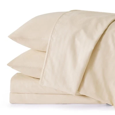 Juego de sábanas de 4 piezas serie 2200 sábanas de lujo ultra suaves de bolsillo profundo para hotel Foto 1 de 4