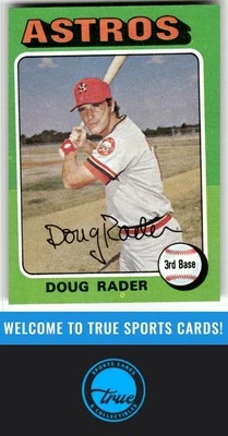 1975 Topps Mini #165 Doug Rader - Image 1 of 2