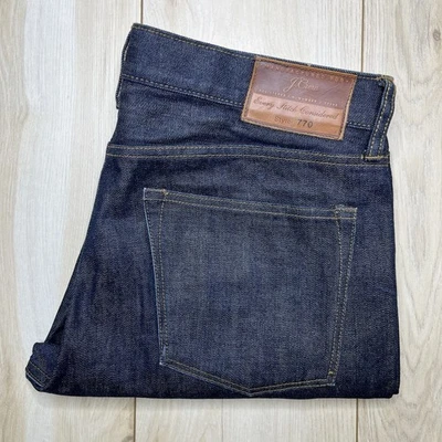 Pantalones de mezclilla J Crew Kaihara Riverton lavados japoneses 770 para hombre 32x32 rectos Foto 1 de 4