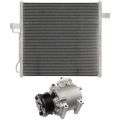 AC Condenser & AC Compressor For 02-05 Ford Explorer Mercury Mountaineer - Image 1 of 4