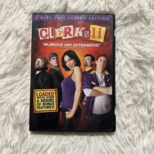 Clerks II DVD tested working 2 disc full screen edition comedy stoner - Imagen 1 de 6