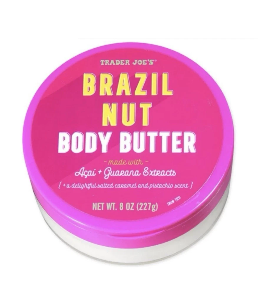 Loción crema hidratante Trader Joe’s Brazil Nut Body Butter 8 oz NUEVA sellada Foto 1 de 4