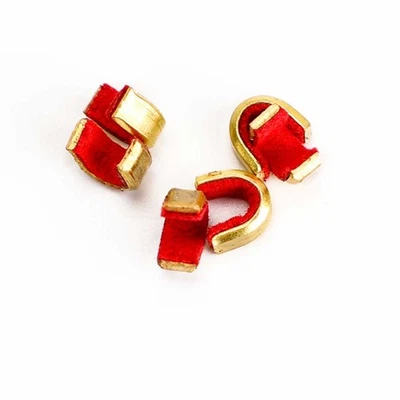 Recurve Brass Nock Nocking Point String Set Small Medium Essential Set of 5 - Image 1 of 4