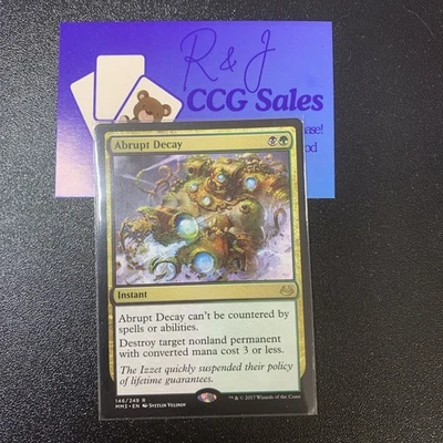 MTG - Abrupt Decay - Modern Masters 3 - Near Mint - Image 1 of 2