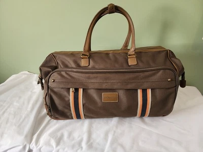 G.H. Equipaje de mano Bass & Co. bolsa de lona verde rodante 36x15x15 Foto 1 de 4