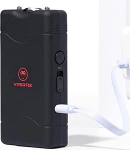 VIPERTEK Rechargeable Stun Gun Self Defense 400 BV 2.0mAh - Picture 1 of 7