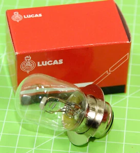 Bombilla bombilla faro B312 genuina Lucas 6V 30/24W P36D AJS incomparable BSA - Imagen 1 de 4