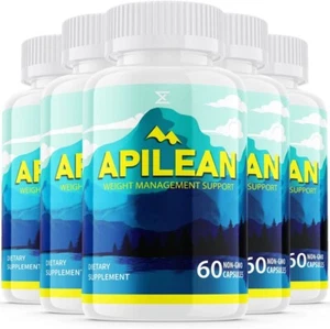 5 PACKS Apilean Pills, Apilean Advanced Formula Supplement weight support - Picture 1 of 1