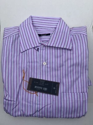 Vestido Zanella Botón Frontal Manga Larga Talla Grande L 100% Algodón Foto 1 de 2