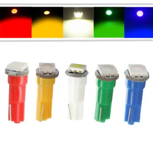 50x mix color T5 LED SMD Car Gauge Cluster Instrument Dashboard Panel Light Bulb - Picture 1 of 12