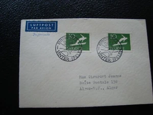 SUEDE - enveloppe 1955 (CY57)  - Picture 1 of 1