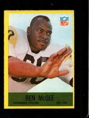 1967 PHILADELPHIA #154 BEN MCGEE EX STEELERS *X46770 - Image 1 of 2