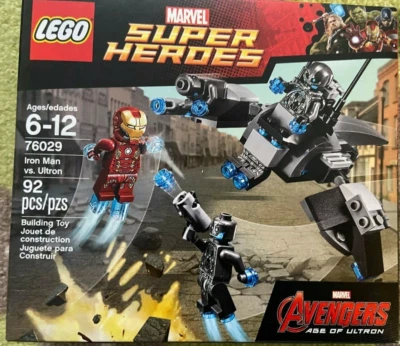 NEW Lego Marvel Superheroes 76029 Iron Man vs. Ultron - Factory Sealed Box NEW - Image 1 of 2