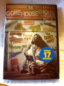 The Gorehouse Greats Collection NEW (3 Disc DVD Set) 12 Features (Over 17 Hours) - Picture 1 of 4