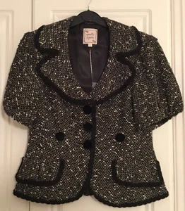 Women's Smart Purr-Fect Jacket by Nanette Lepore size S/UK 10 perfect, with tags - Picture 1 of 7