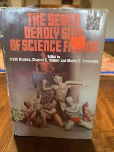 The Seven Deadly Son Of Science Fiction (Hardcover, 1980) Asimov Waugh Greenberg - Imagen 1 de 2