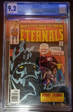 ETERNALS #1 JACK KIRBY ORIGIN & 1ST APPEARANCE WHITE PAGES CGC 9.2 2037923005